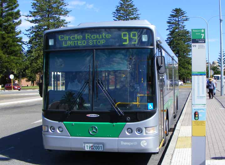 Transperth Mercedes OC500LE CNG Volgren 2001